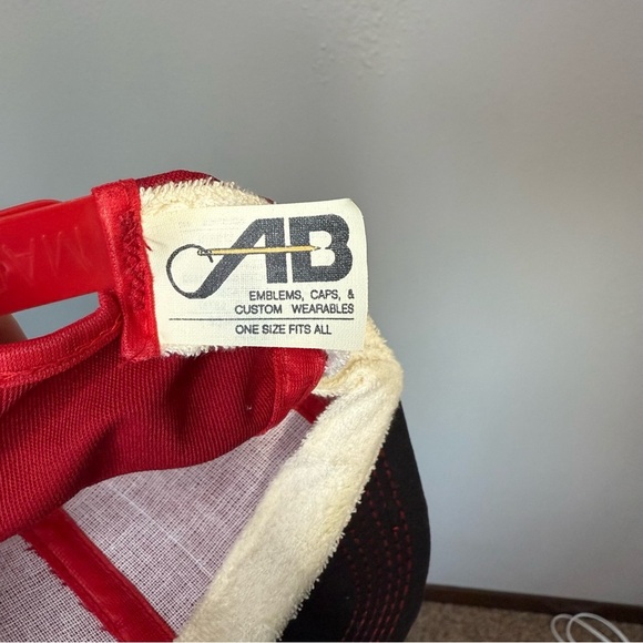 Vintage Marlboro Racing Team Snapback Hat Red Adjustable Cap - Picture 7 of 7